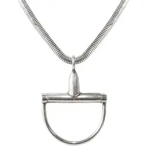 Snaffle Bit Snake Chain 18"