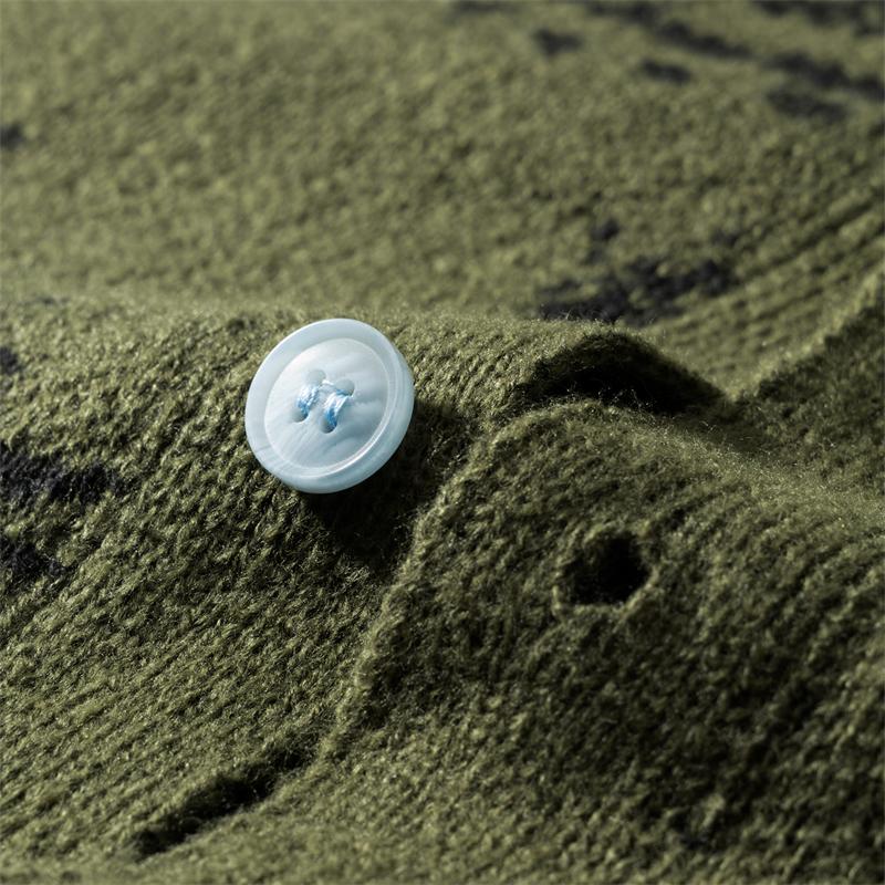 #SummerVibes Spring/Autumn Unisex Knitted Sweater for Men & Women - Loose V-Neck Sporty Polyester Coat - Medium Casual Cardigan Top Elegant