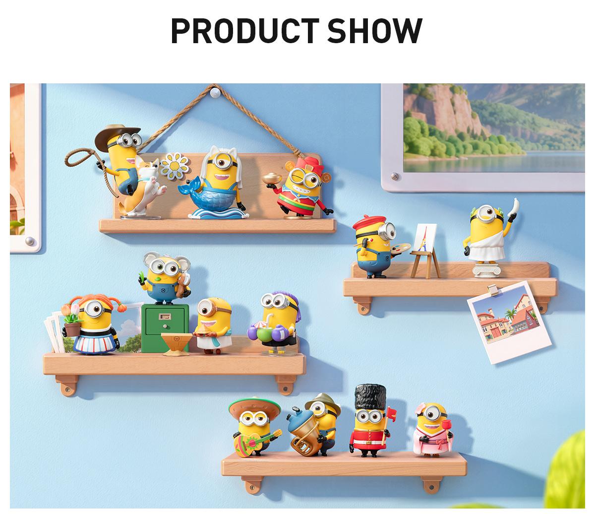 POP MART Minions Bello World Series Figures, Blind Box