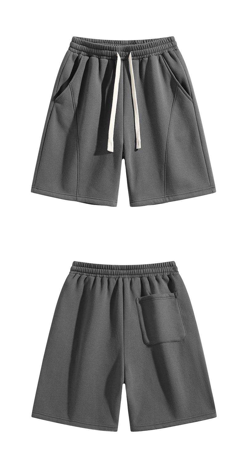 Men's Solid Pocket  Waist Shorts, Lightweight Breathable Shorts, Casual Breathable Comfortable Shorts for Running Gym Workout, Men's Bottoms for All Seasons