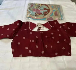 Kalamkari Print Tussar Silk saree