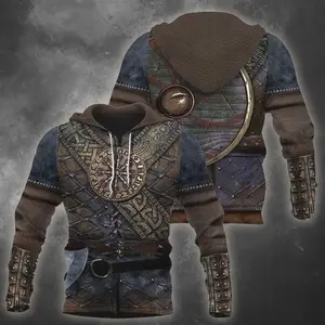 NEW Vikings Armor Classic 3D Hoodie: All Over Print Christmas Gift