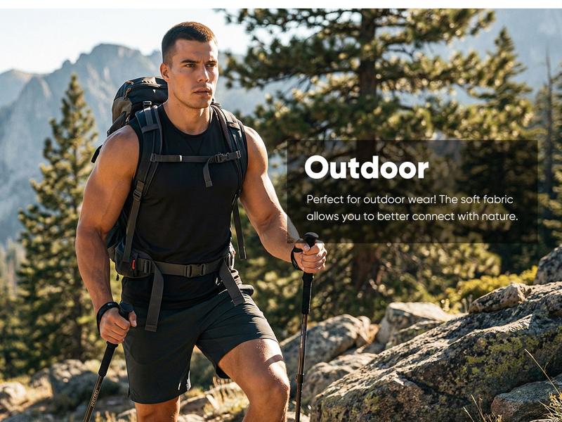 JMIERR Mens 3 Pack Cotton Tank Top Hipster Hip Hop Longline Crewneck Sleeveless Shirts