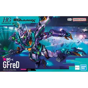 Bandai High Grade HGGQ 1/144 #8 GFreD HG Model Kit – Mobile Suit Gundam GQuuuuuuX