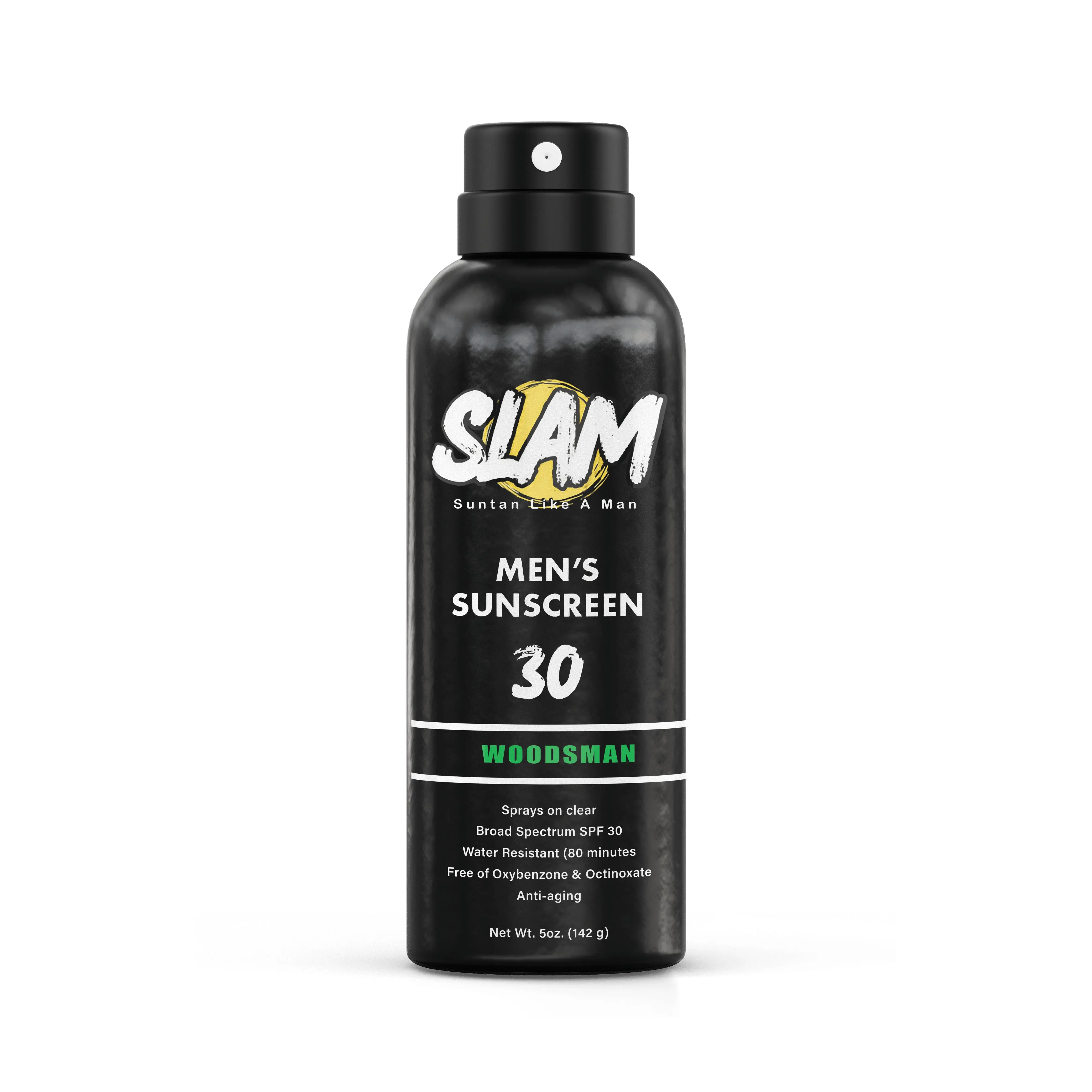 SLAM MysteryMan Men's SPF 50 Sunscreen Balm - Smooth, Hydrating, Fast-Absorbing, Non-Greasy, Aroma-Infused Lightweight Daily Face & Body Sunblock for Skin Repair