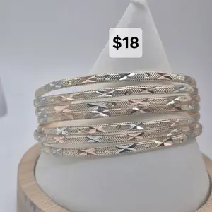 semanario 3 tonos bracelets laminated gold