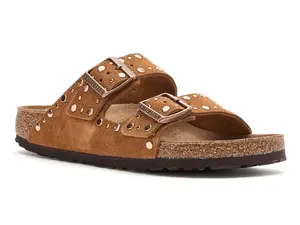 Birkenstock: Arizona Rivet Suede Birkenstock: Arizona Rivet Suede