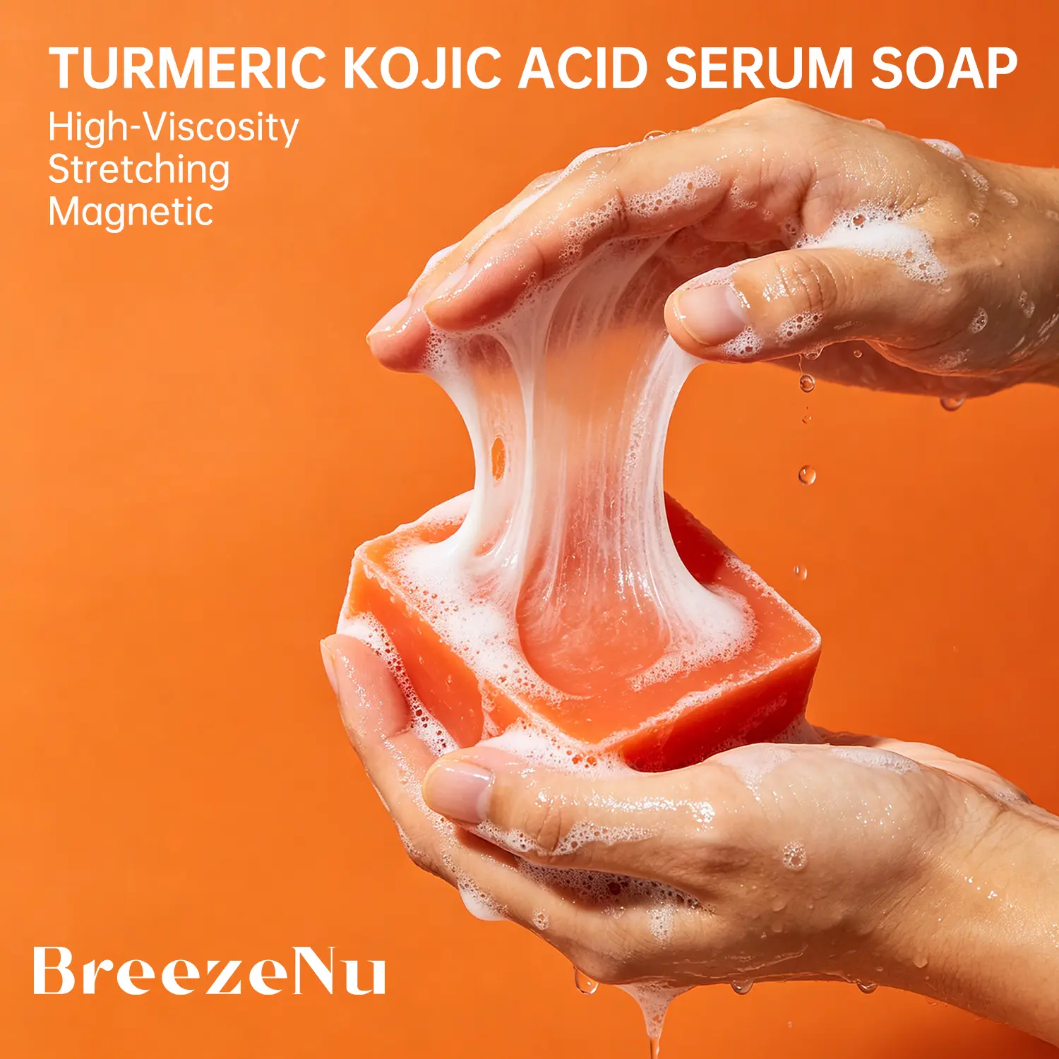 Kojic Acid Dark Spot Remover Soap Bars with Vitamin C, Retinol, Collagen, Turmeric - Original Japanese Complex Infused with Hyaluronic Acid, Vitamin E, Shea Butter, Castile Olive Oil (3 Pack)
