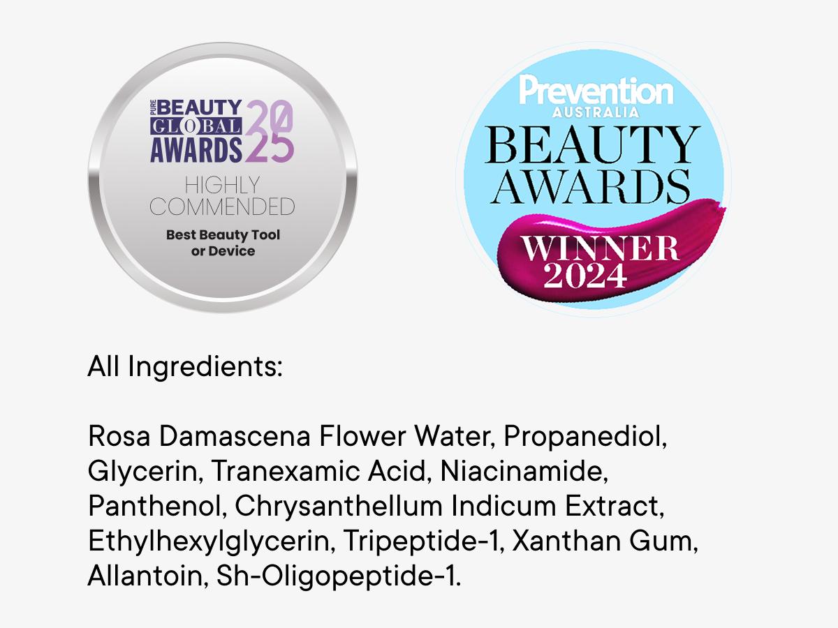 Qure Micro-Infusion System: Facial Serum for All Skin Types - 2 Months Mixed (For Wrinkles + Dark Spots)