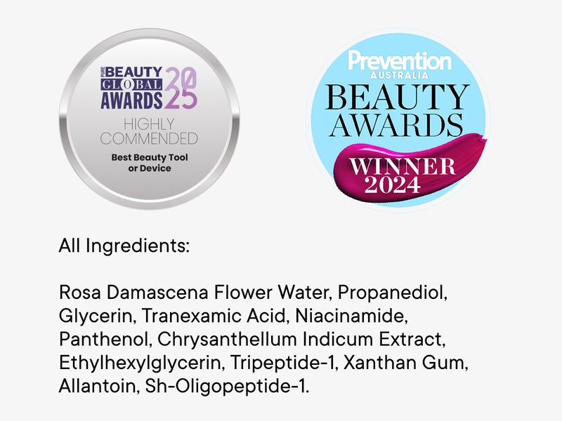 Qure Micro-Infusion System: Facial Serum for All Skin Types - 2 Months Mixed (For Wrinkles + Dark Spots)