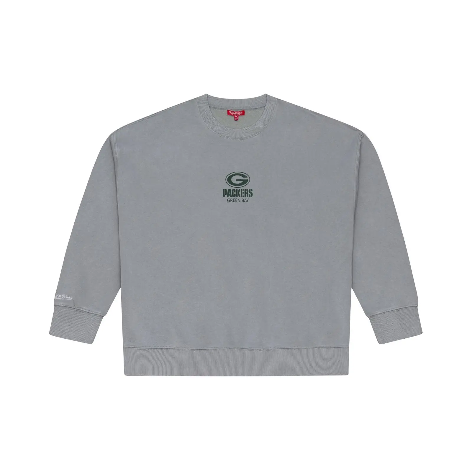 Women's Green Bay Packers Gray Core Essentials Lightweight Sweatshirt