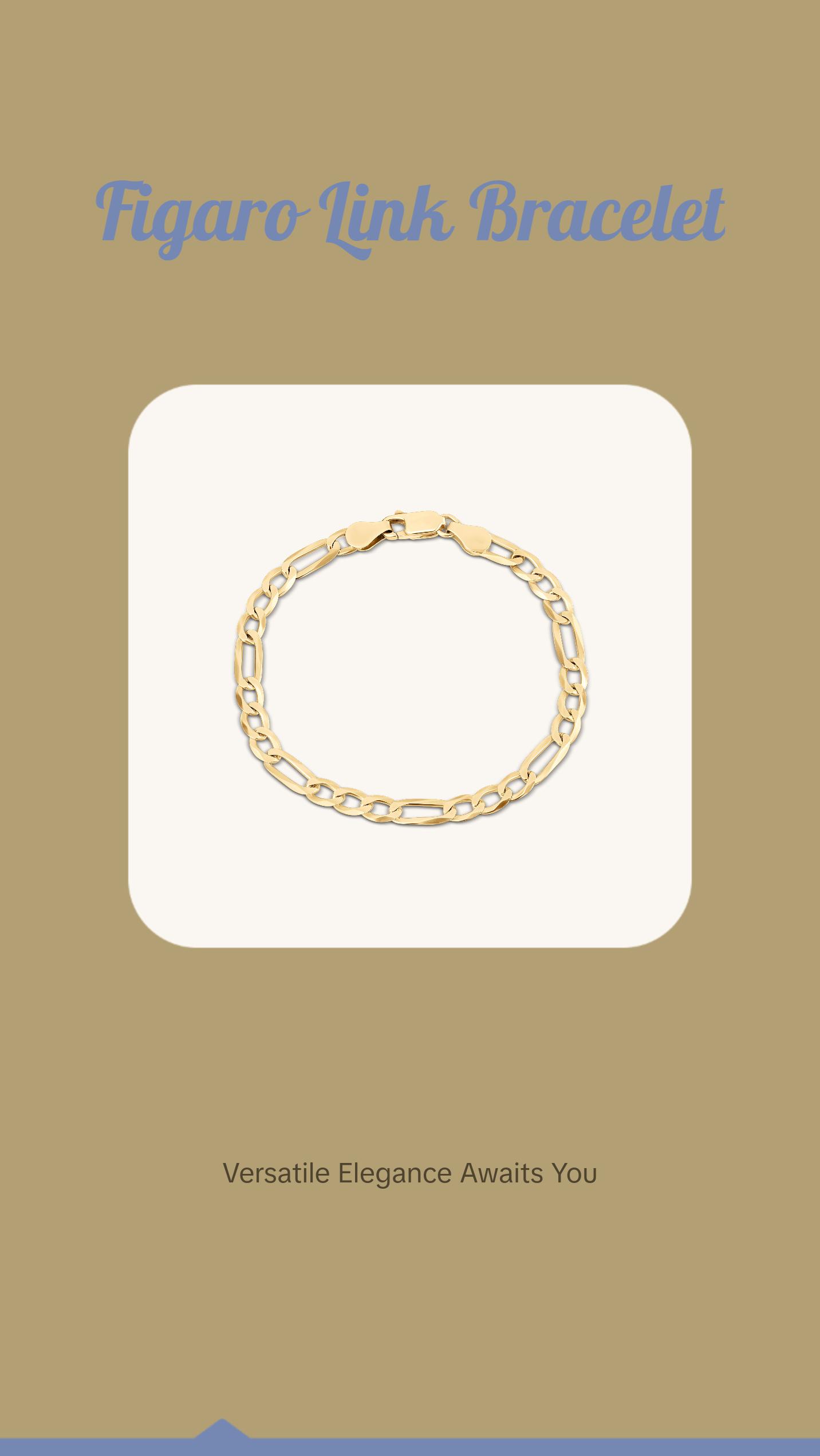 Figaro Link Bracelet
