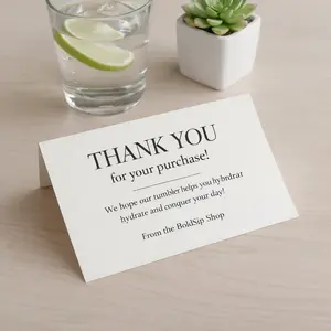 Gift Back to Shopping Tumbler, Mug - Gift Vou.cher For Next Purchase