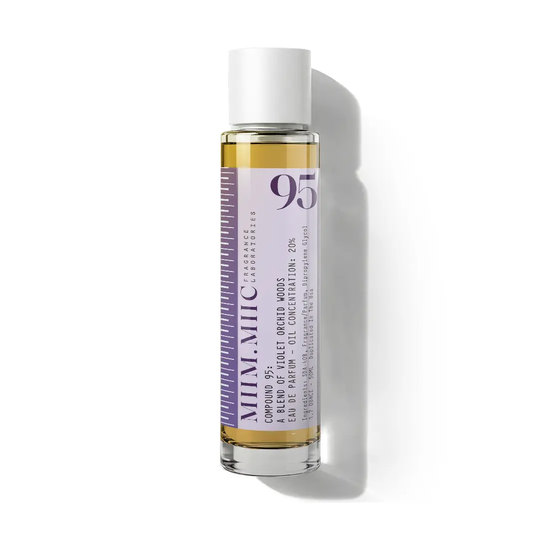 No 95 Violet Orchid Woods Eau De Parfum, 50ML Alcohol-Base Women's Fragrance with Vanilla Orchid, Sugar-Violet Bloom for Female Wear