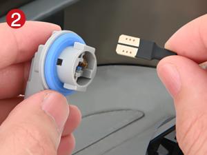 Nilight License Plate Lights Compatible with 1997 1998 1999 2010 2011 Dodge Dakota 2006-2009 Mitsubishi Raider with Black Housing 6000K White 2PCS Pack