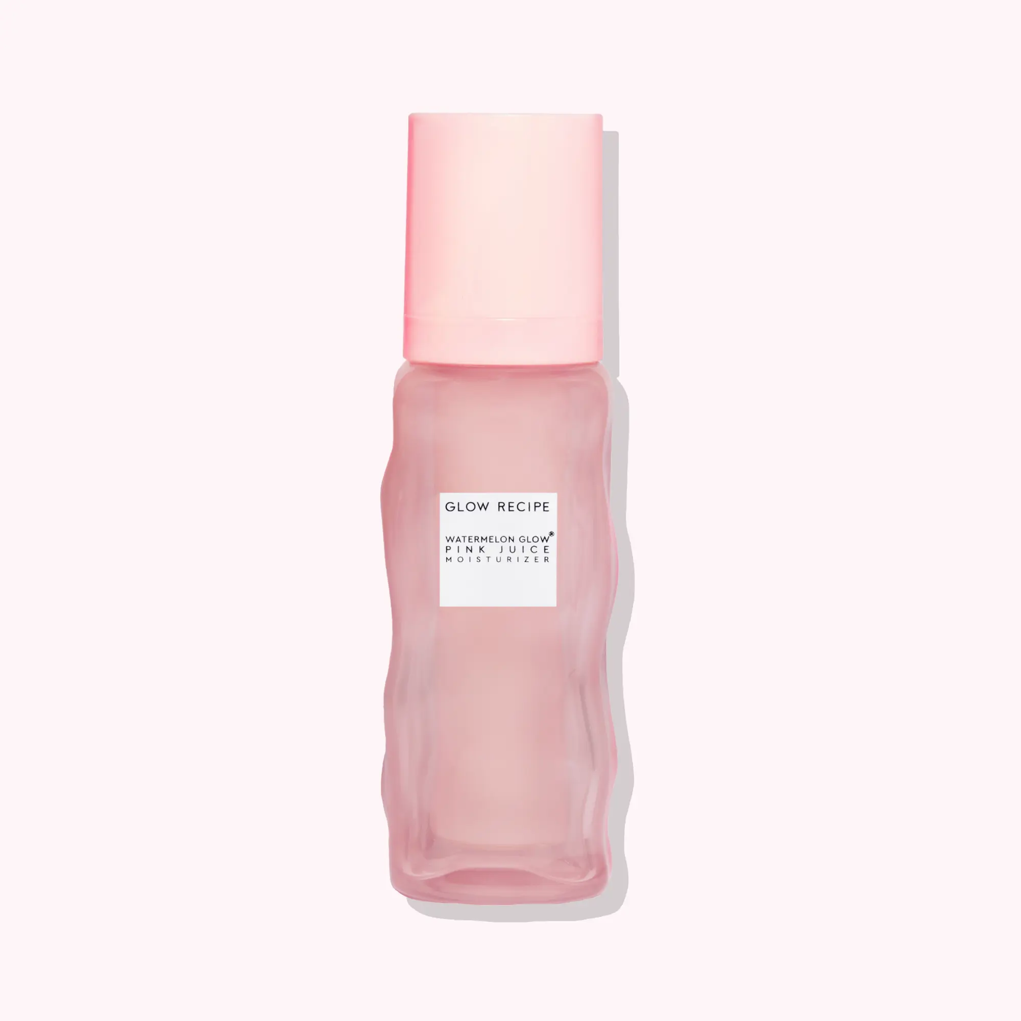 Glow Recipe Watermelon Glow Pink Juice Oil-Free Refillable Face Moisturizer - Gentle Refill Bottle for Adults, Lightweight Vegan Selfcare Formula with Glycerin, Hyaluronic Acid, Paeonia Root Extract, Vitamins for Instant Hydration, Plump Dewy Skin