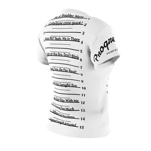 Hair Length Lines Tee | Progress Over Perfection Growth Check T Shirt