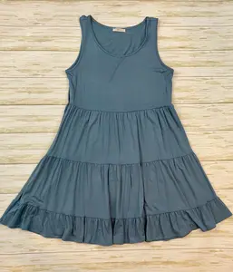 “Sandra” Sleeveless Dress