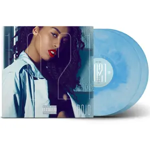 Rochelle Jordan - 1021 - Baby Blue Galaxy  [VINYL RECORD - LP] Explicit, Blue, Bonus Tracks, Colored Vinyl, Poster, Anniversary Ed