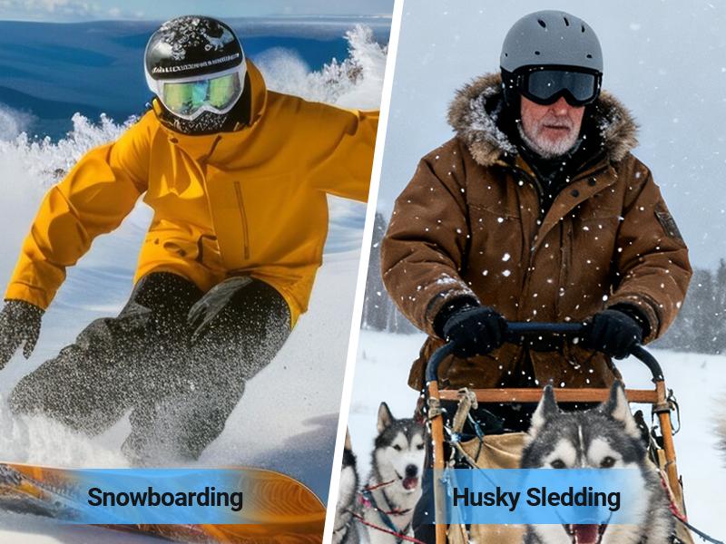 MEELOOG Ski Goggles Frameless OTG Snowboard Goggles Anti-fog 100% UV400 Protection for Men Women with Double-layer Magnetic Lenses & Non-slip Strap Skiing SpringStatements MEELOOG Ski Goggles Frameless OTG Snowboard Goggles Anti-fog 100% UV400 Protection for Men Women with Double-layer Magnetic Lenses & Non-slip Strap Skiing SpringStatements