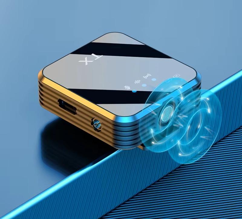 3 in 1 Microphone for iPhone/Android/Camera, Wireless Lavalier Microphone, 328ft Transmission, 18H Battery Life, Mini Microphone for Record Interview, Vlogs, YouTube, Tiktok Smartphone Audio