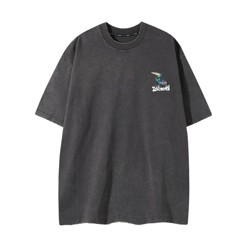 Oversized Graphic Tee with Graffiti Island Design – Streetwear Unisex T-Shirt Casual Colorful Oversized Graphic Tee with Graffiti Island Design – Streetwear Unisex T-Shirt Casual Colorful