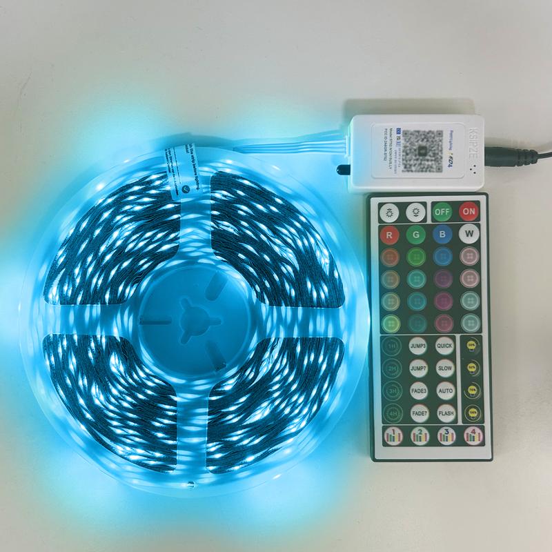 200FT Led Strip Lights RGB Music Sync for Bedroom ,more 100ft 50ft Bluetooth Christmas Lights with Smart App and  Remote Control Indoor Lighting, for room decorating party decor