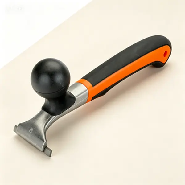 Heavy-Duty Carbide Scraper Hand Tool with Ergonomic Non-Slip Enhanced Grip Handle, 2.5" (2-1/2") Extra Wide Blade for Rust Removal, Adhesive Removal, Confined Spaces Use, Reusable with Replacement Blades
