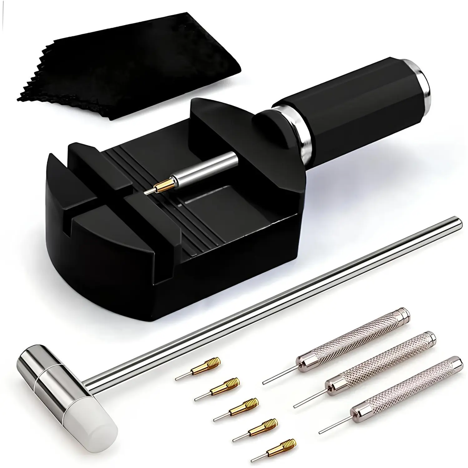 Professional Watch Repair Tool Kit - Watch Link Band Pin Remover - Repair Toolkit for Watch Band Adjustment & Bracelet Sizing