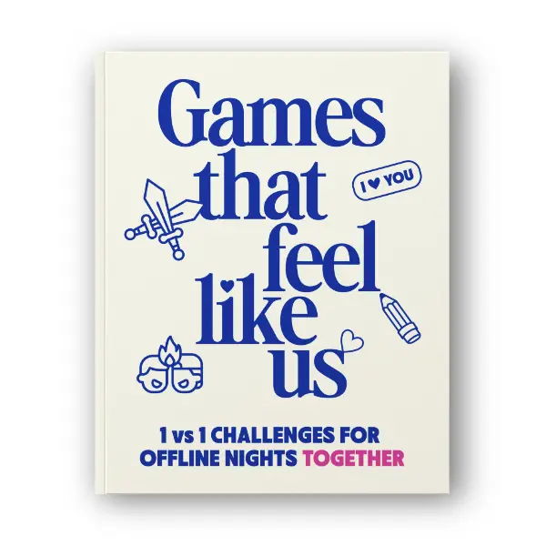 Games That Feel Like Us: 1v1 Offline Tabletop Games Book for Couples, Fun Date Night Challenges, Relationship Activity Book, Couple Gifts