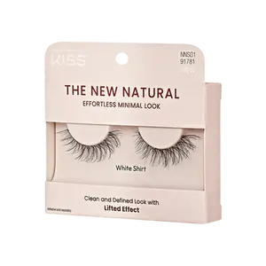 KISS The New Natural Lash - Full Strip - White Shirt