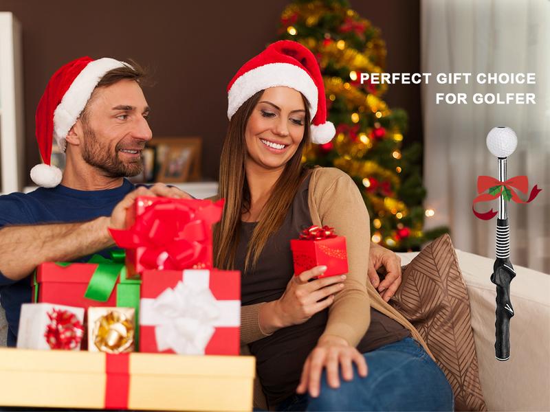 Arttodo Telescopic club, Retractable Golf Swing Training Aid, Click Sound Stick Trainer,  Golf Warm Up, Grip, Strength, Tempo Training Aids, Golf Gift