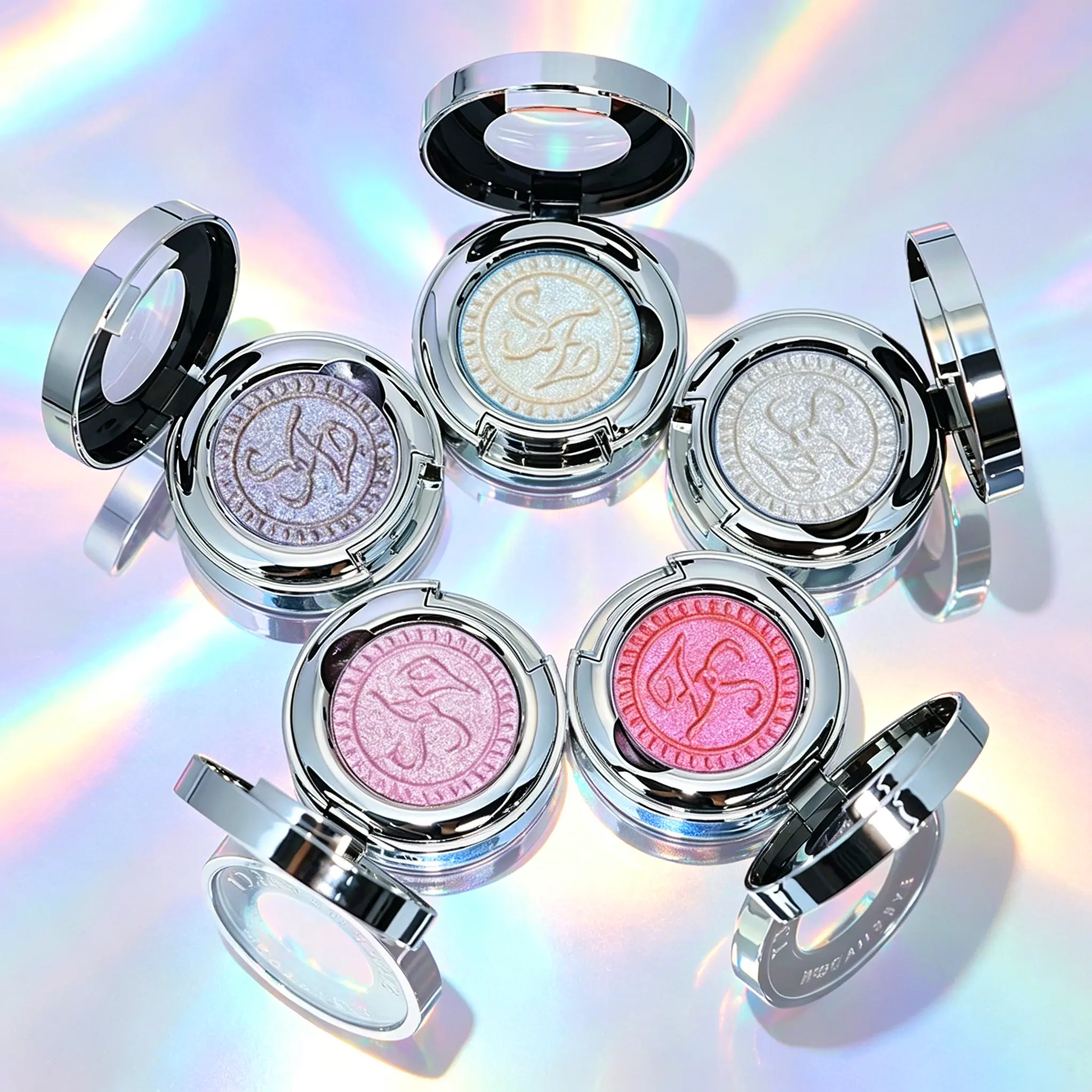 SheenEffect Dreamcatcher Series Chameleon Eyeshadow Set - Natural, Multichrome, Translucent, Glossy, Ethereal, Duochrome, Bronzer, Glitter Eyeshadow Stick, Eye Glitter, Rave Festival Cosmetic Gift, Natural Eyeshadow