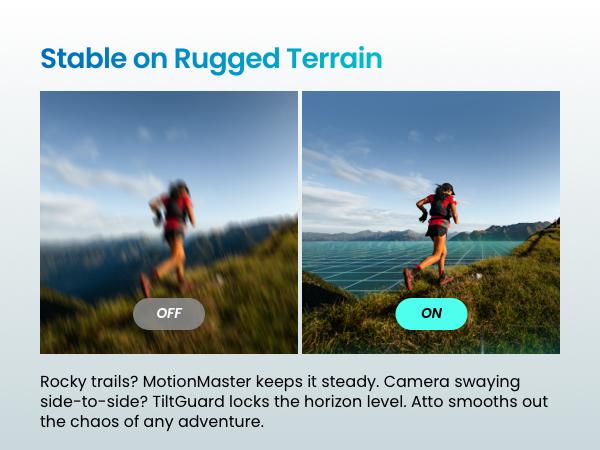 Xtra Atto Wearable 4K Action Camera, 54 g, Light and Compact, 1/1.3″ Sensor, 4K/60fps Video, 220‑Min Max Recording, 5-Min Pre-Recording, Built-in Stabilization, 128GB Storage, 600MB/s Fast Transfer