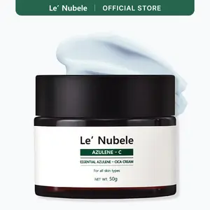 [Le Nubele] AZULENE CICA CREAM | Low-irritation moisturizer for spots | Azulene + Centella Asiatica + Manchurian Birch Bark | Korean Skincare | 1.76 oz