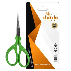 Chocho Eyelashes Trimmer Scissors Hair Grooming Scissors Nose Hair Beard Eyebrow