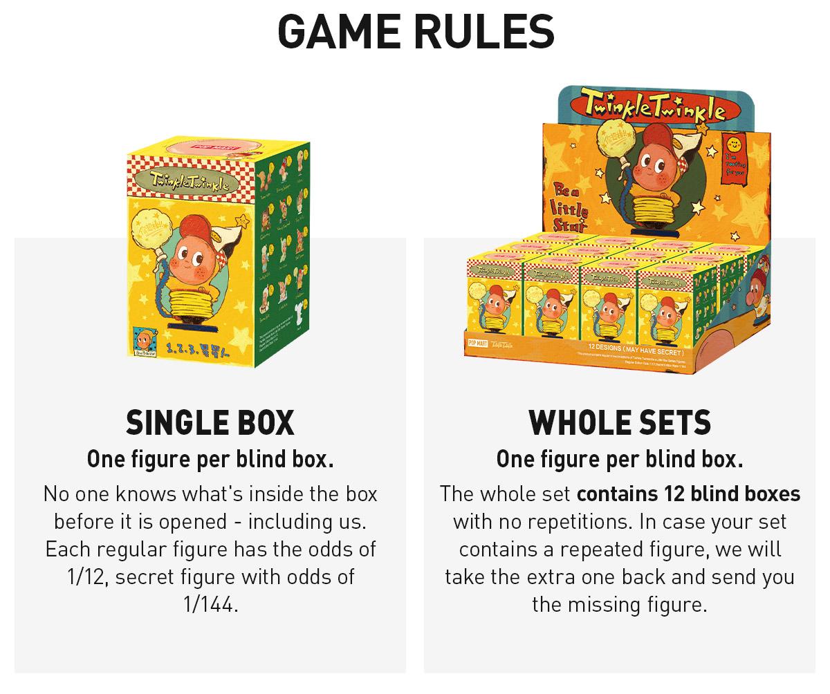 POP MART Twinkle Twinkle Be a Little Star Series Figures POP MART Twinkle Twinkle Be a Little Star Series Figures