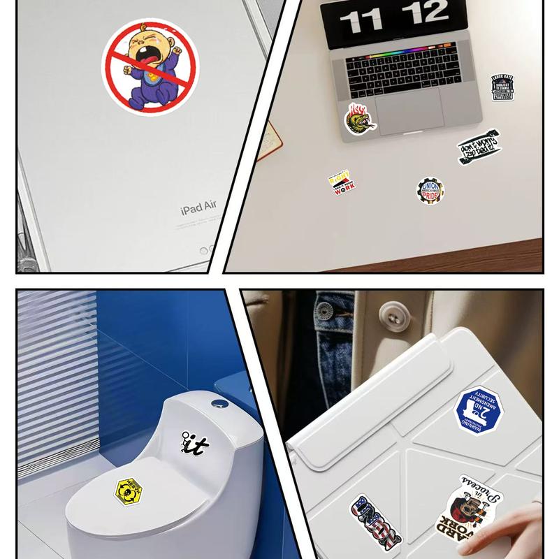 Funny Sticker Pack for Adults,150PCS Funny Saying Sticker Pack - Snarky,Random Sarcastic Bold Humor Vinyl Waterproof Meme stickers for laptop, computer, water bottle, ipad, phones bumper folding chair Durable sticker pack(Random)