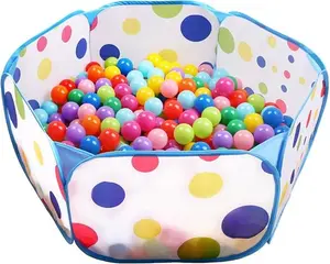 Large Kids Ball Pit Play Tent for Toddlers & Babies Pop Up Toddler Ball Pit for Girls & Boys Indoor Outdoor Baby Playpen Foldable Ball Pit with Zipper Storage Bag Portable Kids Play Tent (Balls Not Included