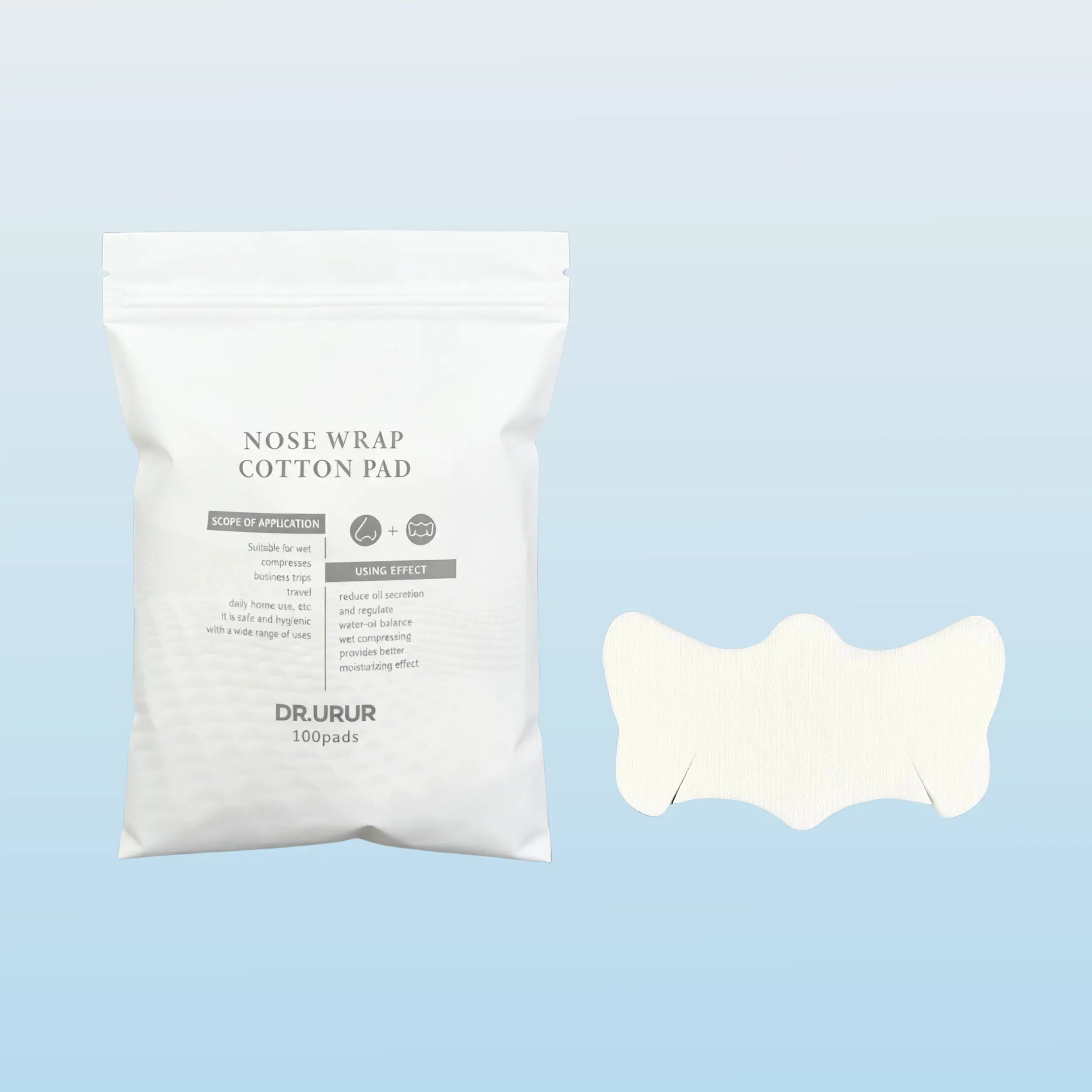 【Dr.URUR】Cotton Pads, Wet Compress Cotton Pads Used with Blackhead Removal Products  Perfect Mothersdaygift