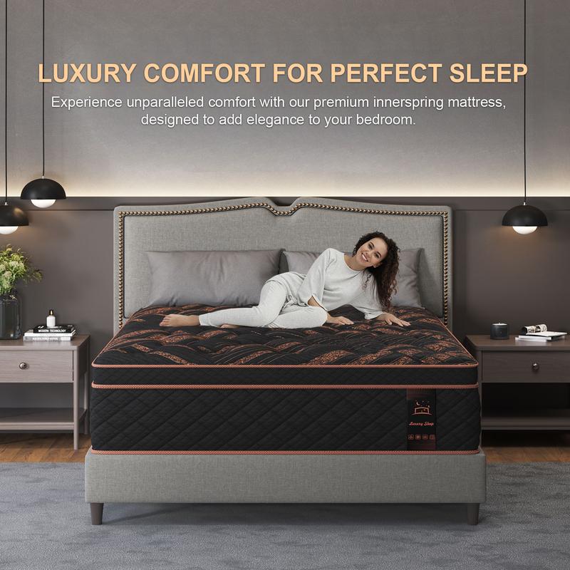 12/14 Inch Memory Foam Mattress Hybrid Pocket Spring Twin Full Queen King Mattress In A Box -Euro Top Mattresses Medium Firm For Motion Isolation, Edge Support