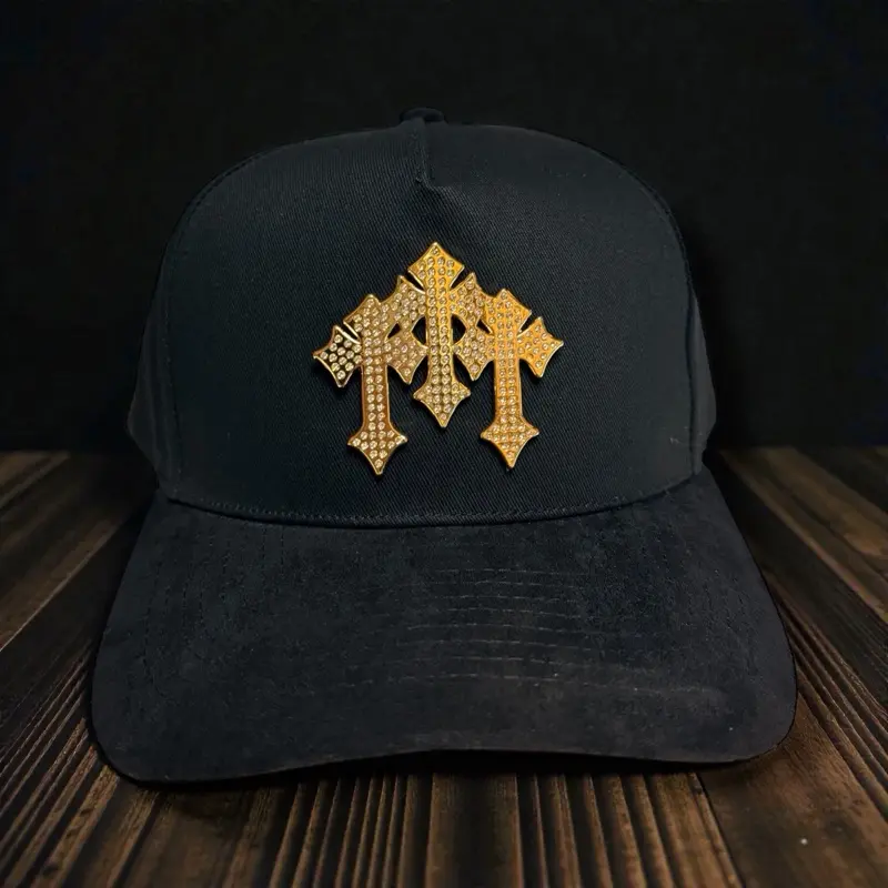 Hat with 3 crosses SnapBack