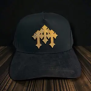 Hat with 3 crosses SnapBack
