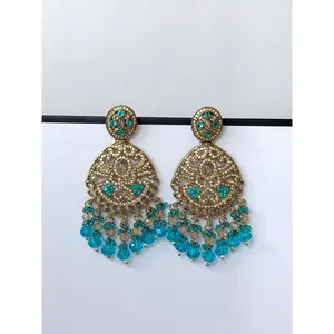 Bollywood Stonework Tara Earrings