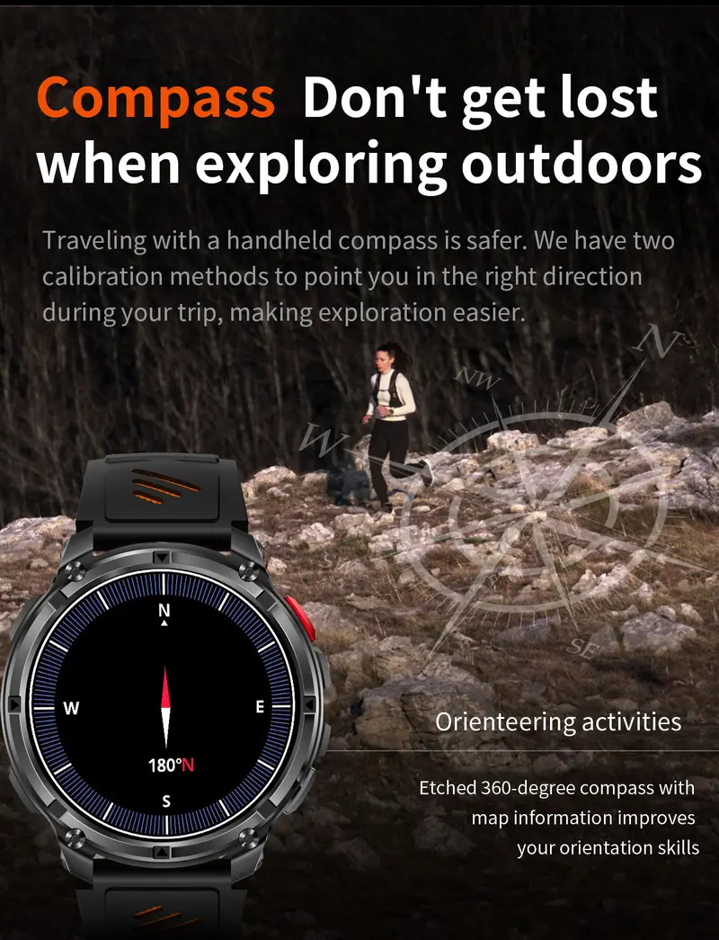 2026 Manly Style Smart Sports Watch for Men, Running Compatible with iPhone & Android - Wearable Device with LED Lights, Wireless Phone Call, Message, Voice Control, Weather, Stopwatch, Timer, 2026 Manly Style Sports Watch Gift for Men Dad Father 2026 Manly Style Smart Sports Watch for Men, Running Compatible with iPhone & Android - Wearable Device with LED Lights, Wireless Phone Call, Message, Voice Control, Weather, Stopwatch, Timer, 2026 Manly Style Sports Watch Gift for Men Dad Father
