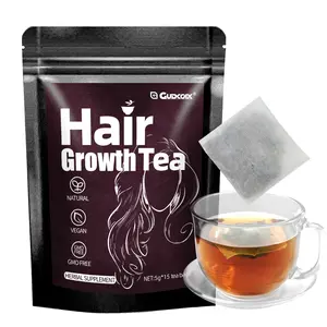 Hair Growth Herbal Tea Bags – Natural Botanical Blend for Daily Hair Care Support, Caffeine Free, 15 Count