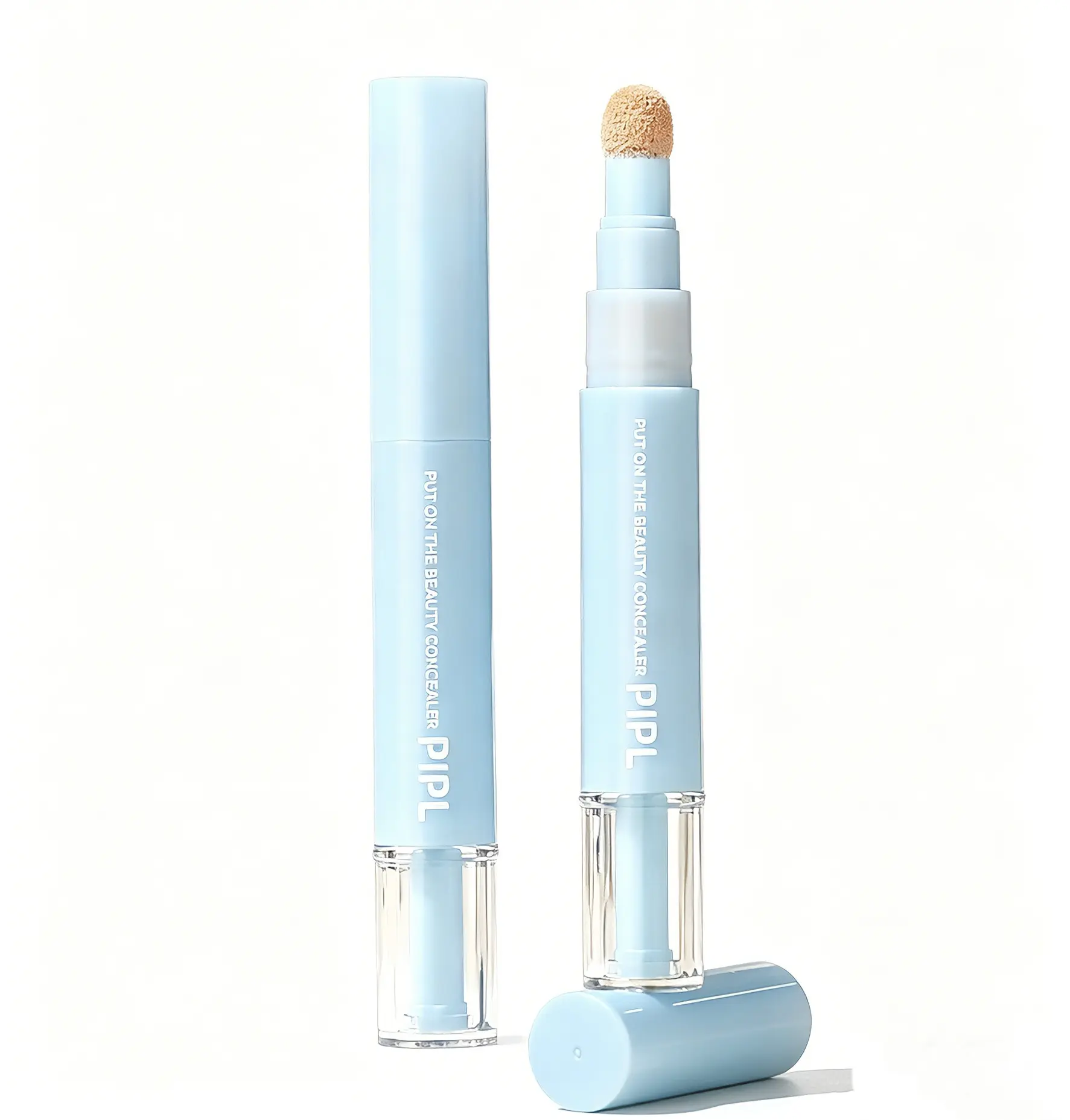 PIPL Liquid Concealer High Gloss Color Makeup Matte Face & Eye Toning Lightweight Moisture Waterproof Durable Cream Outline Cold Powder White Magic Makeup - Foundation, Blend