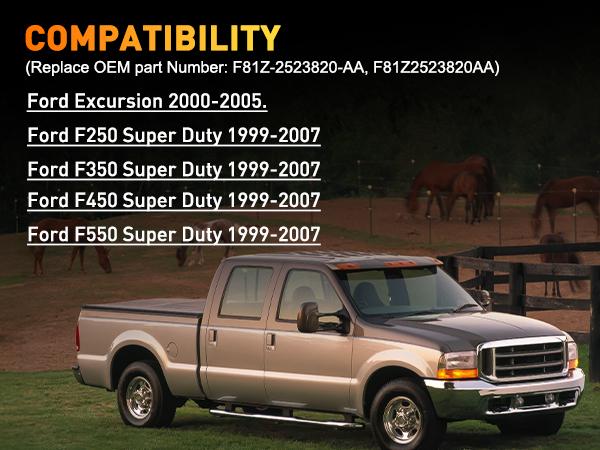 Nilight 2PCS LED Interior Door Panel Light Courtesy Lights White and Red Plug and Play Compatible with Ford F250 F350 F450 F550 Super Duty 1999-2007 Excursion 2000-2005 dealsforyoudays