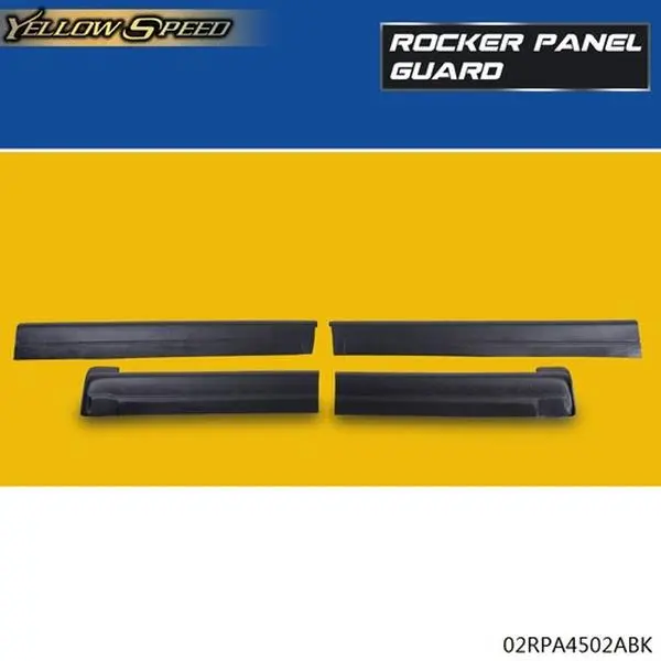 ALLGOOD Rocker Panels Guard Sill Cover - Automotive Vehicle Replacement Car Accessory for 99-06 Silverado, GMC Sierra Extended Cab Truck Exterior Decoration