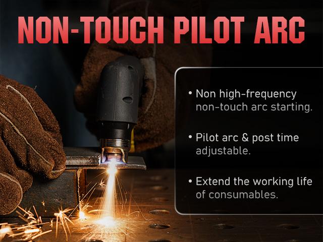 YESWELDER CUT-55DS-NHF-PLUS 110/220V Plasma Cutter 55Amp | Non-HF Start & Non-Touch Pilot Arc | Multifunctional Metal Cutting Machine for Quick Plate/Grid Cutting, Gouging & Marking